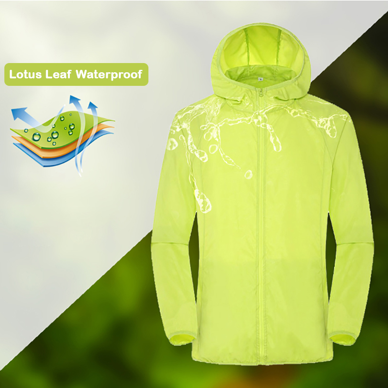 Camping Rain Jacket Men Women  - Fishing Rain Suit avaliação e preço