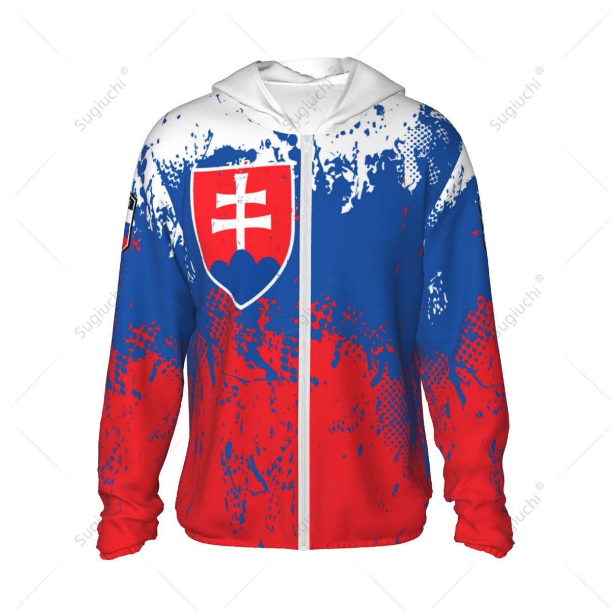 Slovakia Flag Sun Protection H - Fishing Hoodie avaliação e preço