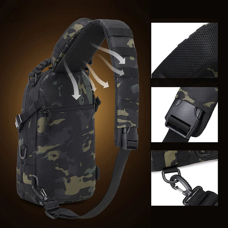 Men's Waist Bag Sports Shoulde - Fishing Backpack avaliação e preço