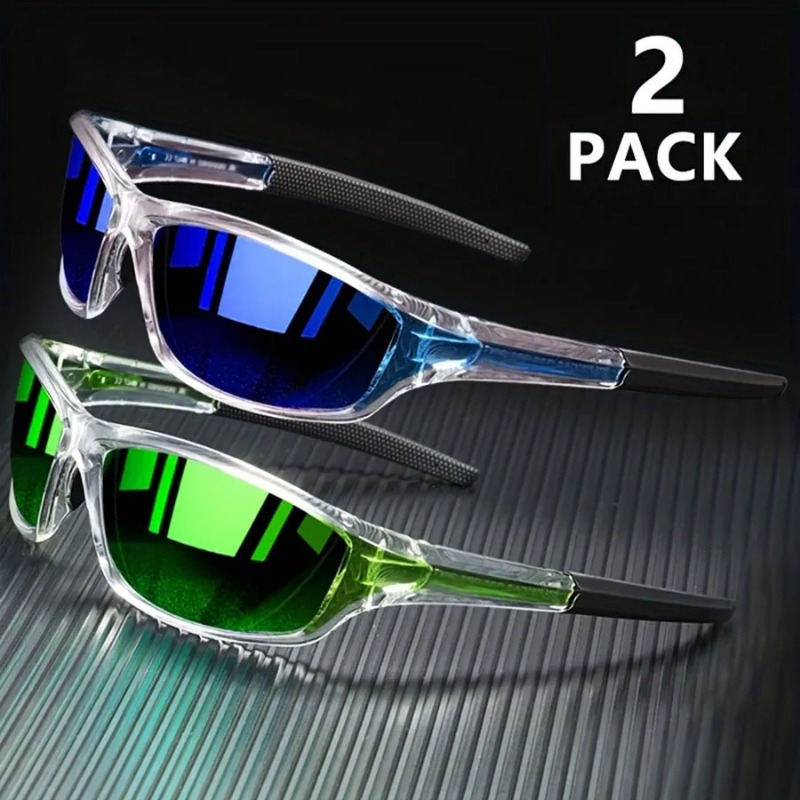 1/2PCS Sports Sunglasses for M - Fishing Sunglasses Polarized avaliação e preço