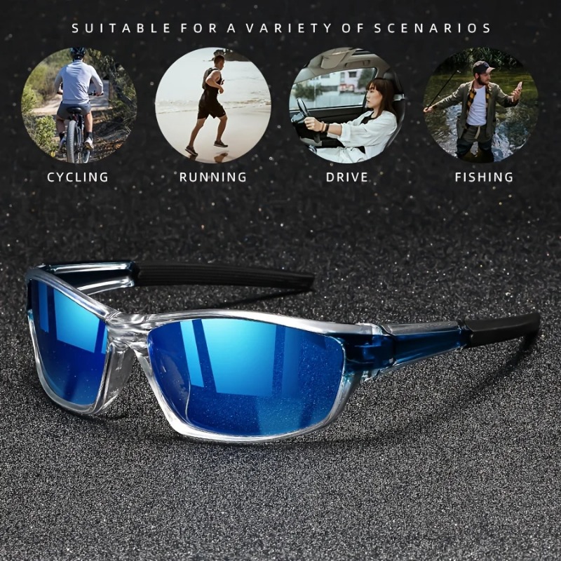 1/2PCS Sports Sunglasses for M - Fishing Sunglasses Polarized avaliação e preço