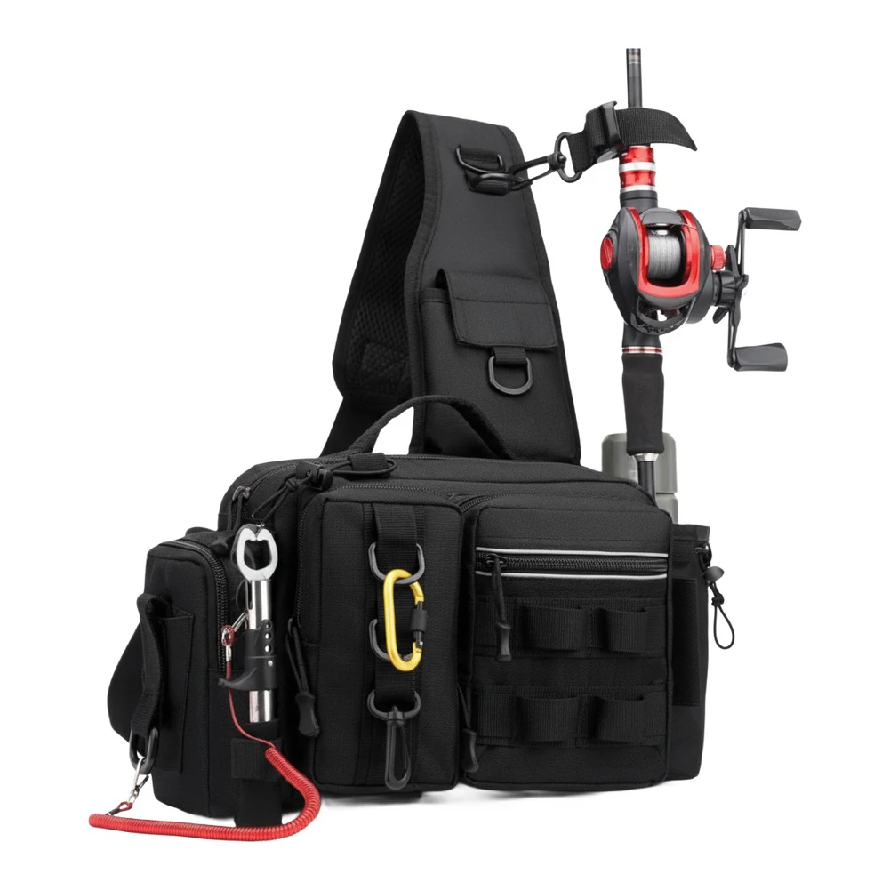 Fishing Backpack with Rod Hold - Fishing Backpack avaliação e preço