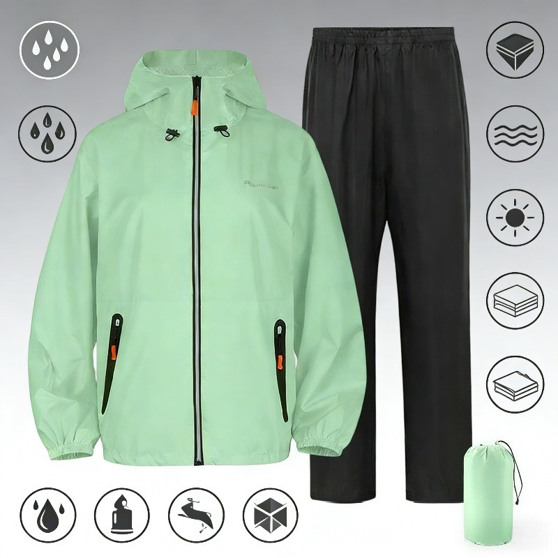 Full Body Waterproof Rain Suit - Fishing Rain Suit avaliação e preço