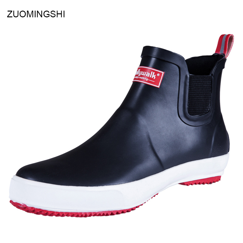Sale Men Rubber Rain Boots Gum - Fishing Boots avaliação e preço
