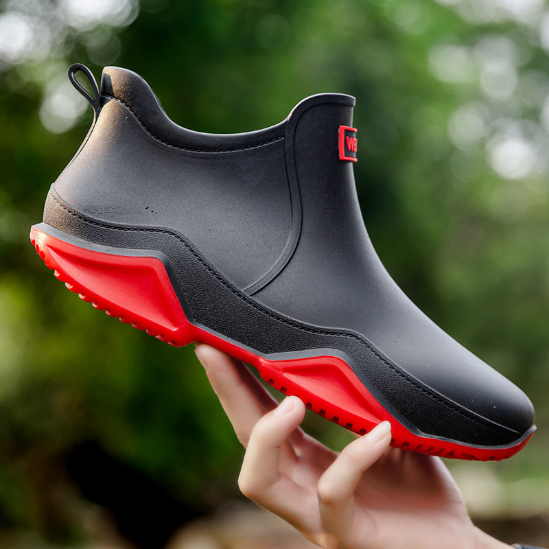 Fashion Rain Shoes Outdoor Wat - Fishing Boots avaliação e preço