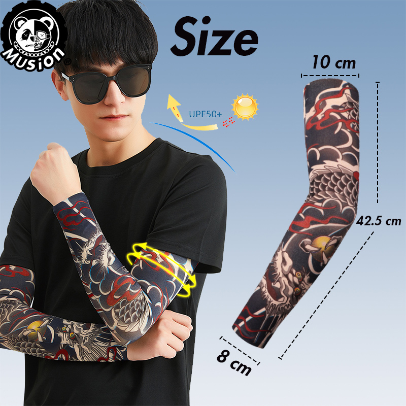 Musion New Seamless Tattoo Sle - Fishing Socks avaliação e preço