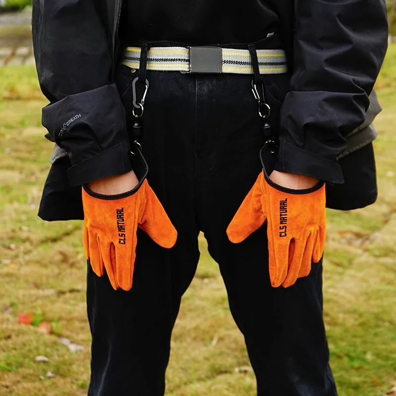 Heat Resistant BBQ Gloves Cowh - Fishing Gloves avaliação e preço