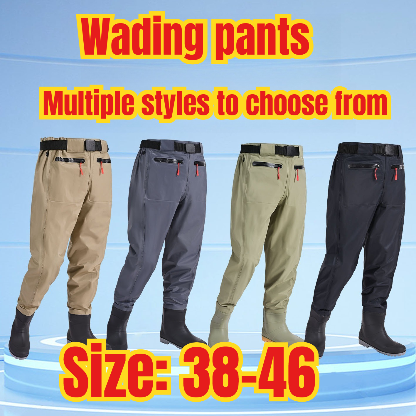 Men's Waterproof Fishing Wadin - Fishing Waders avaliação e preço
