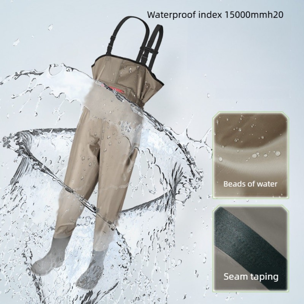 Waterproof Breathable Hip Wade - Fishing Waders avaliação e preço