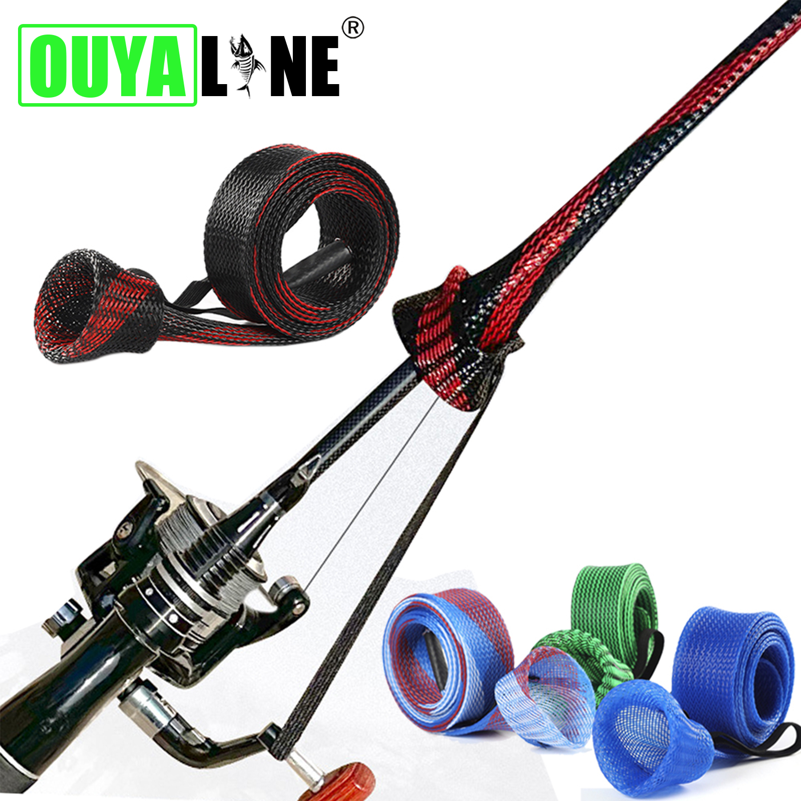 OUYALINE Fishing Rod Protectiv - Fishing Socks avaliação e preço