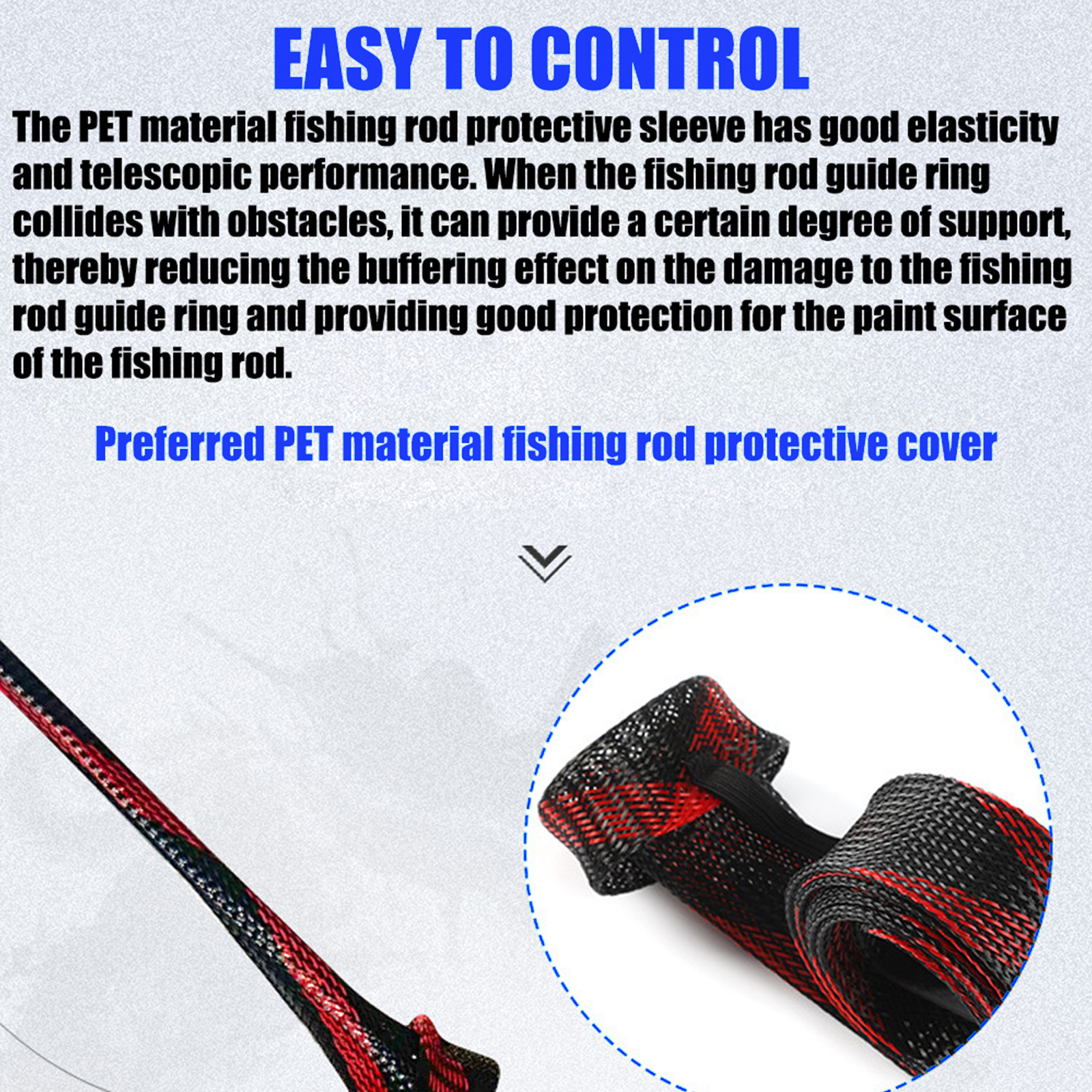 OUYALINE Fishing Rod Protectiv - Fishing Socks avaliação e preço