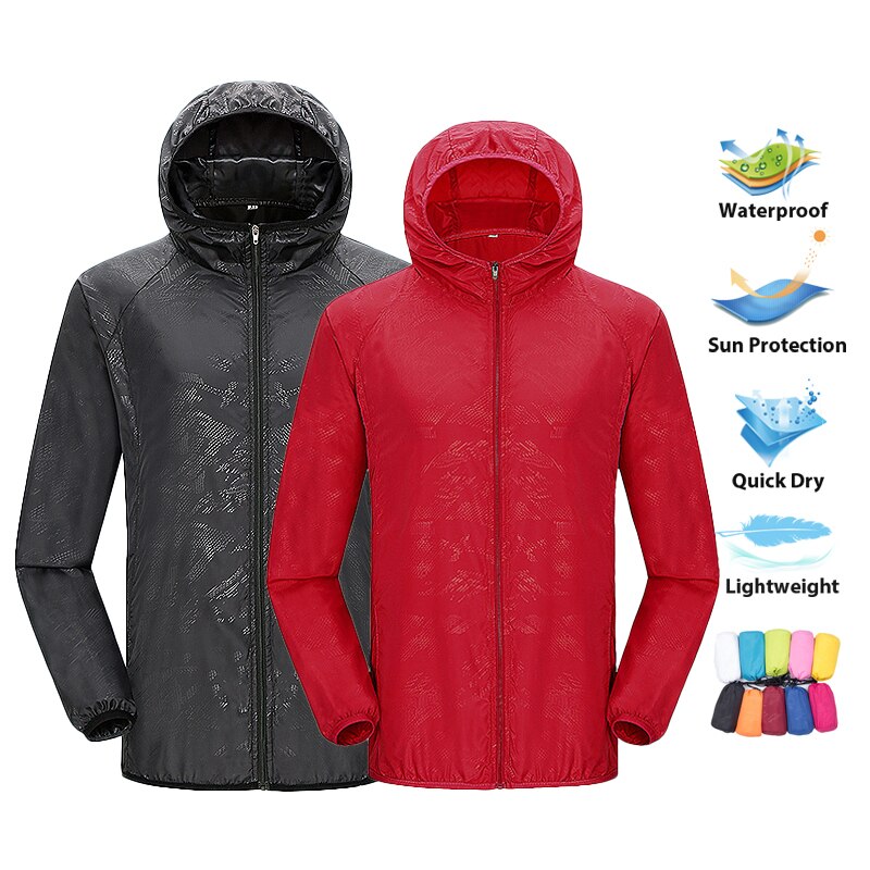 LNGXO Unisex Hiking Jacket Men - Fishing Rain Suit avaliação e preço