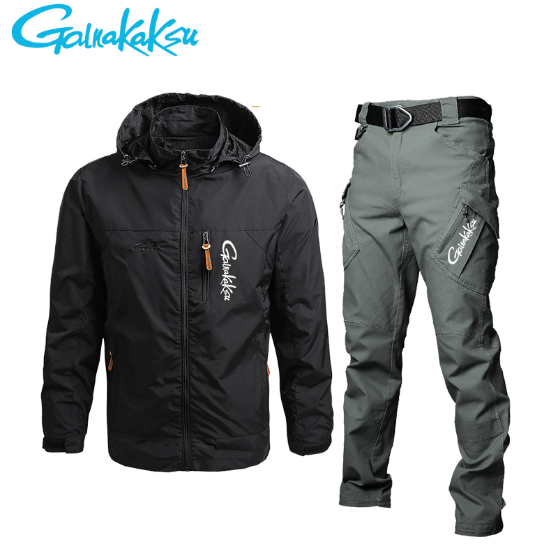 Men's Waterproof Hooded Jacket - Fishing Jacket Waterproof avaliação e preço