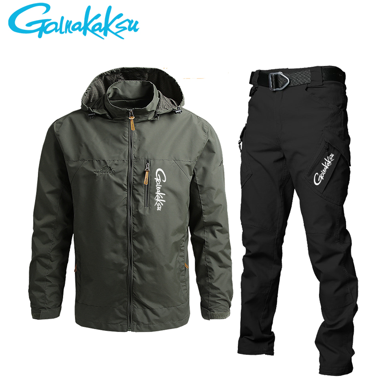 Men's Waterproof Hooded Jacket - Fishing Jacket Waterproof avaliação e preço