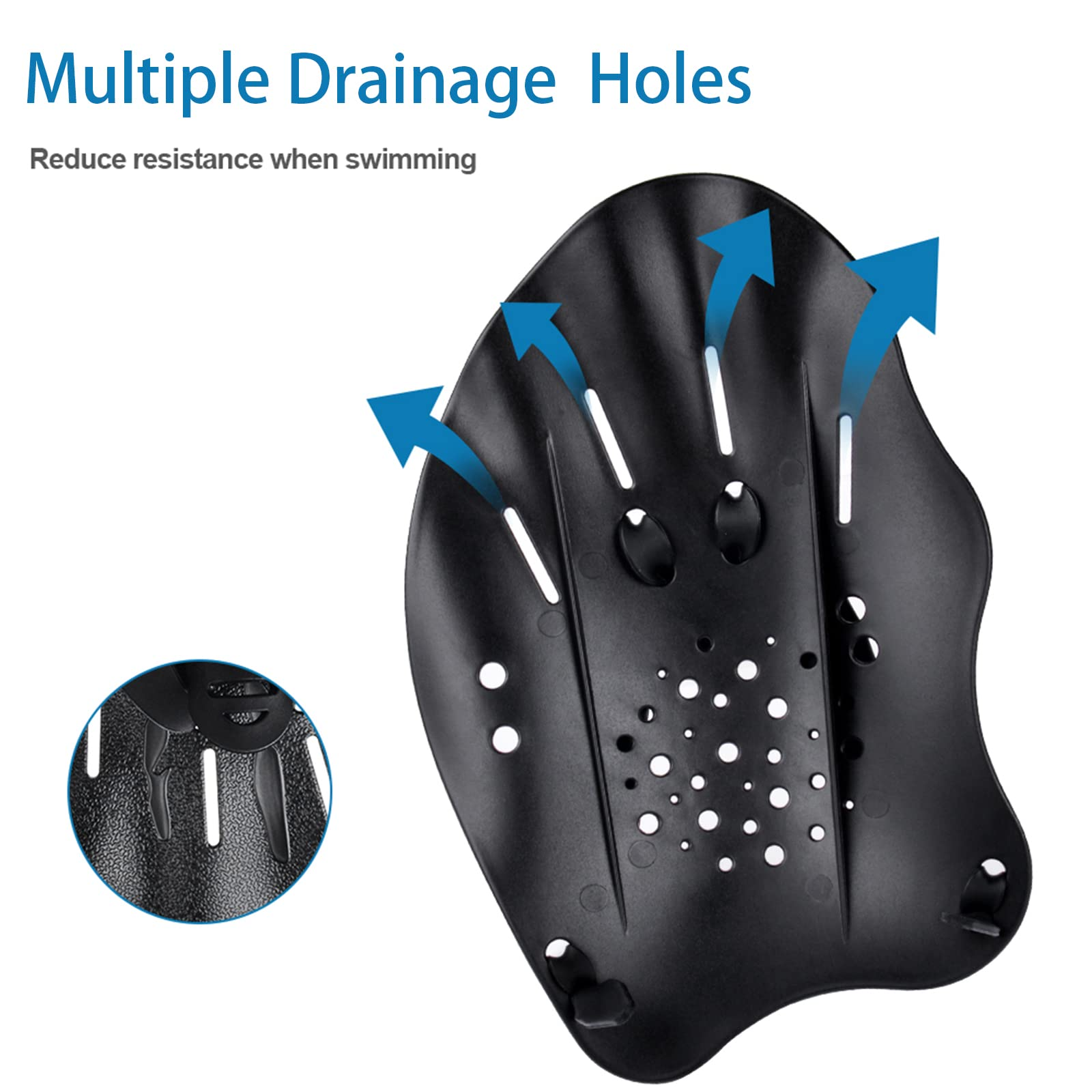 Adjustable Swimming Hand Paddl - Fishing Gloves avaliação e preço