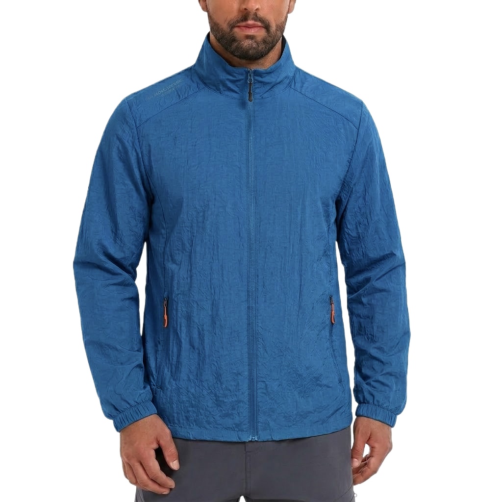 Mens UPF50+ Performance Sunscr - Fishing Jacket Waterproof avaliação e preço