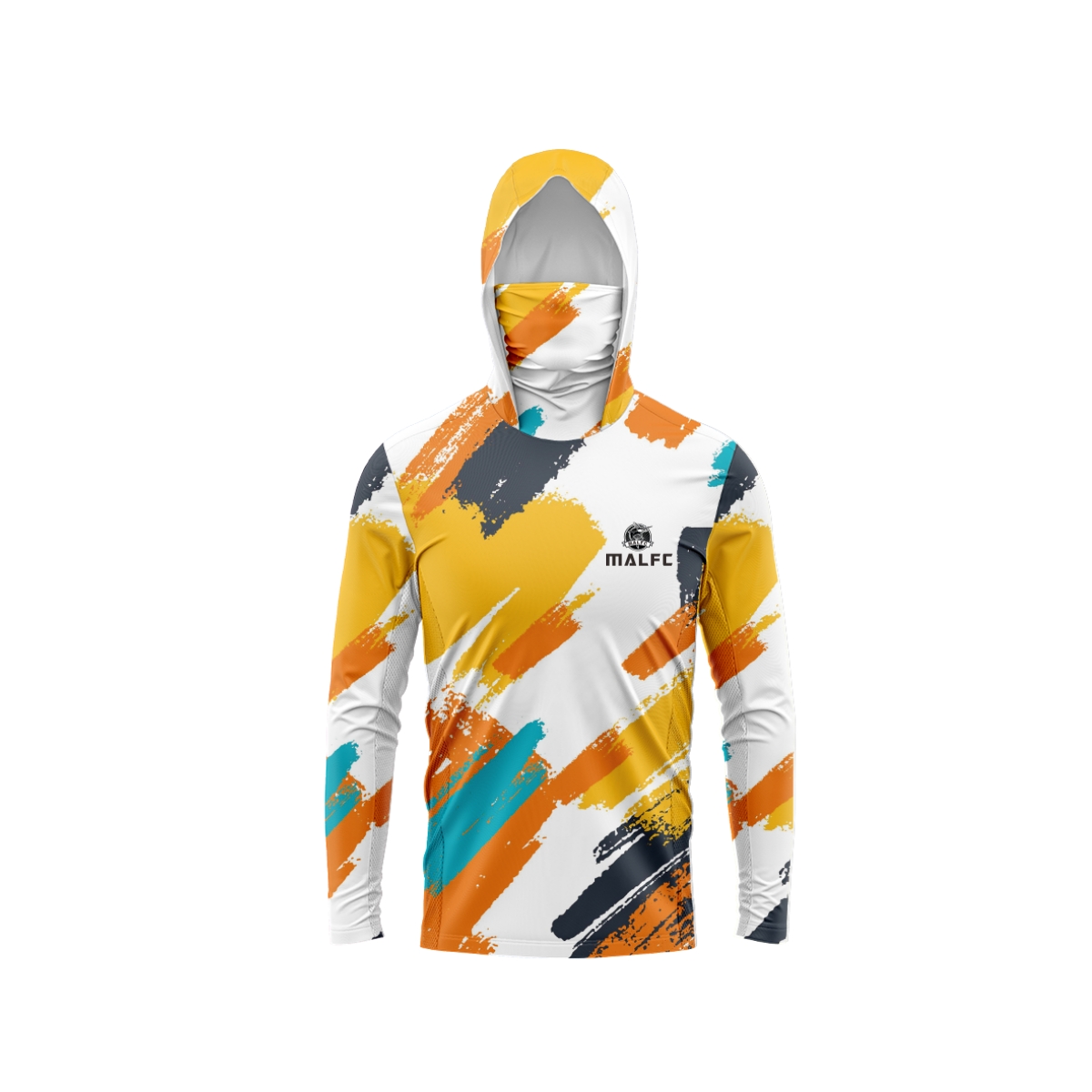 MALFC Men Hood Fishing Shirt l - Fishing Shirt Uv Protection avaliação e preço