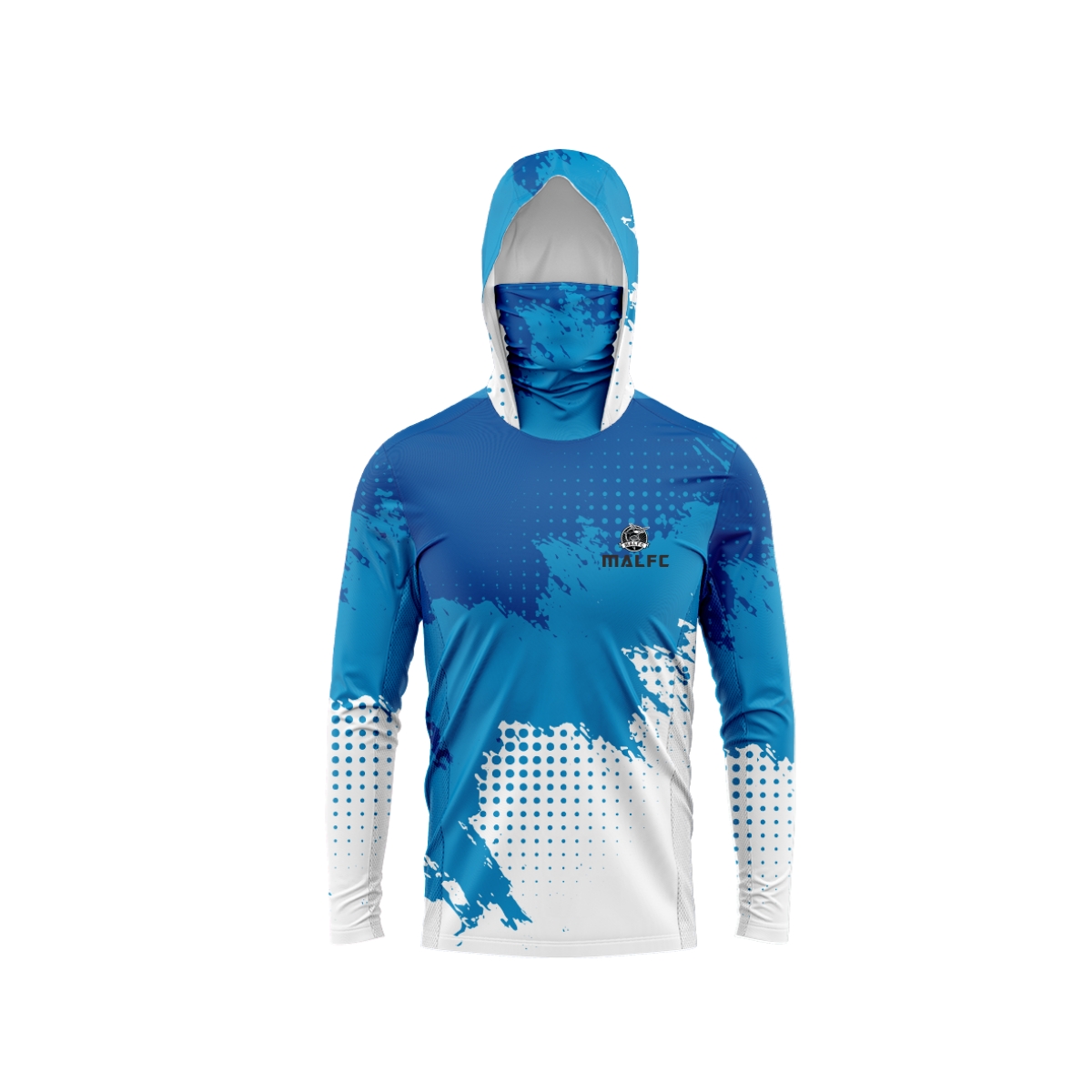 MALFC Men Hood Fishing Shirt l - Fishing Shirt Uv Protection avaliação e preço