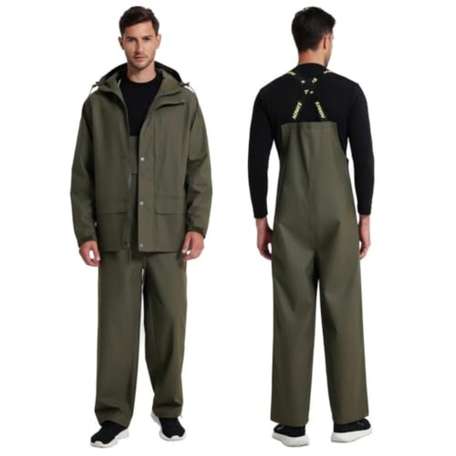 Mens PRO Workwear 3-Piece Wate - Fishing Rain Suit avaliação e preço