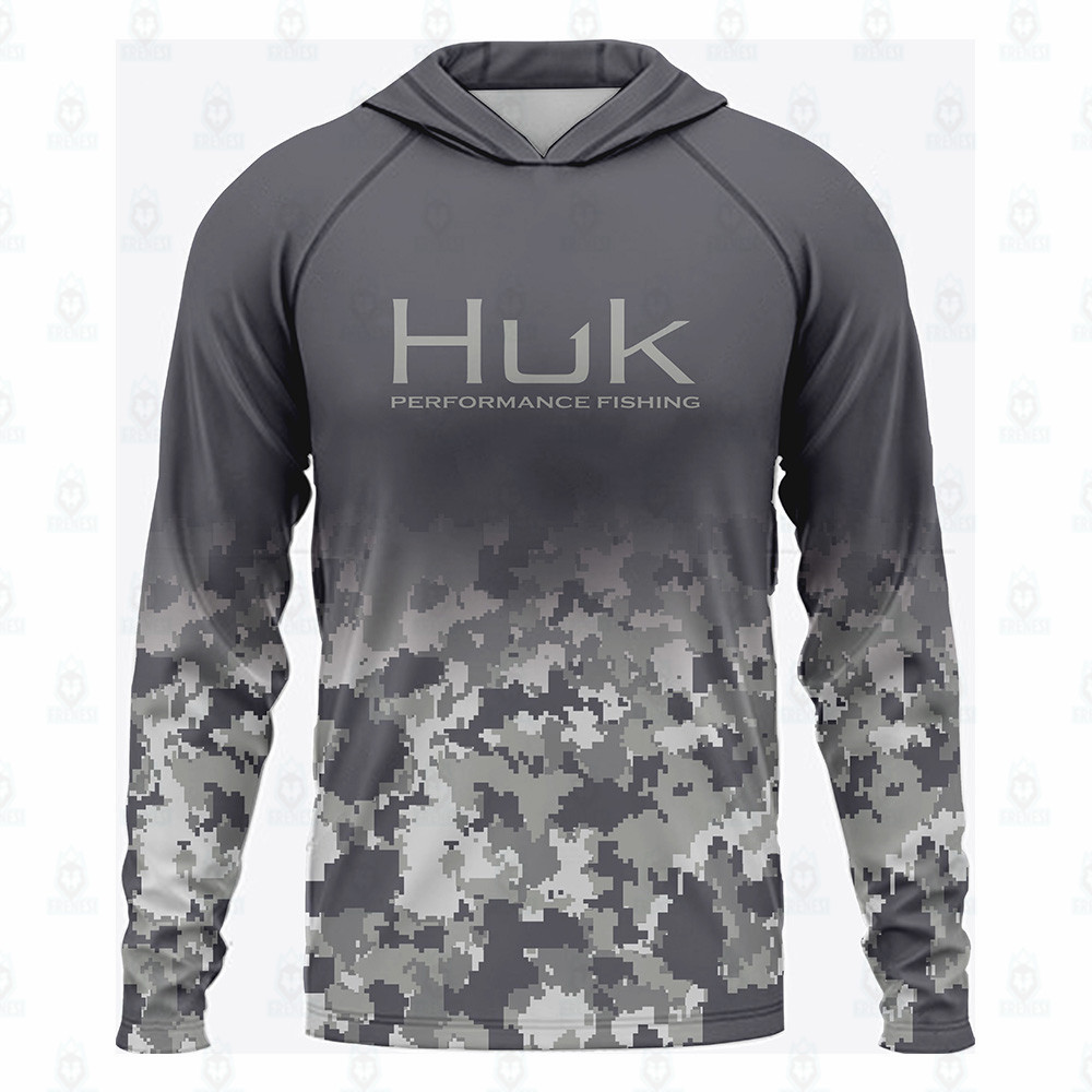 Huk Fishing Shirt UPF 50 Hoode - Fishing Hoodie avaliação e preço