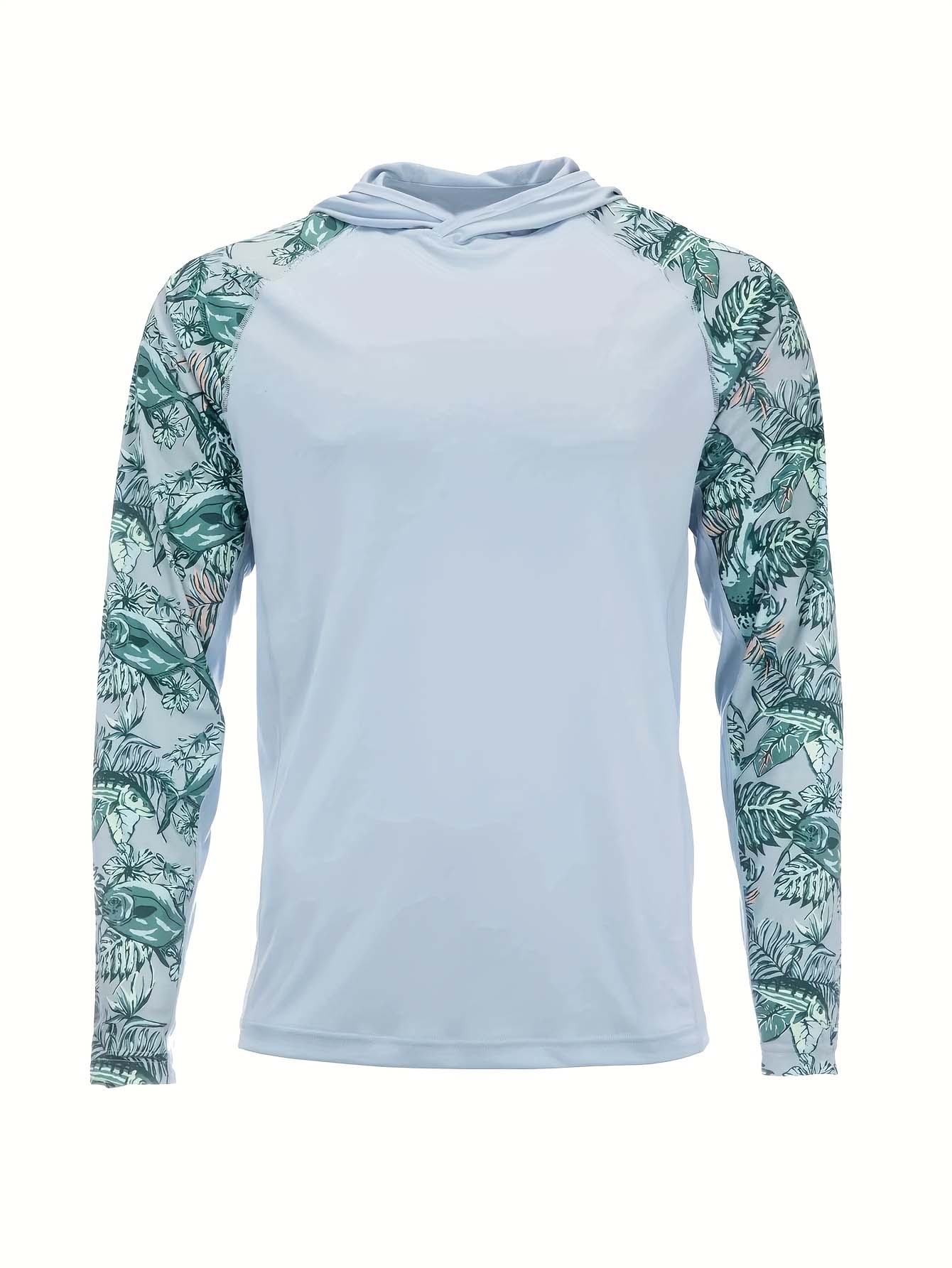 2026Fishing Hoodie T-shirts Me - Fishing Shirt Uv Protection avaliação e preço