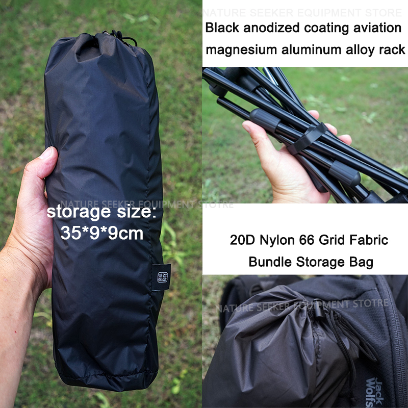 650g Ultralight Folding Campin - Fishing Backpack avaliação e preço