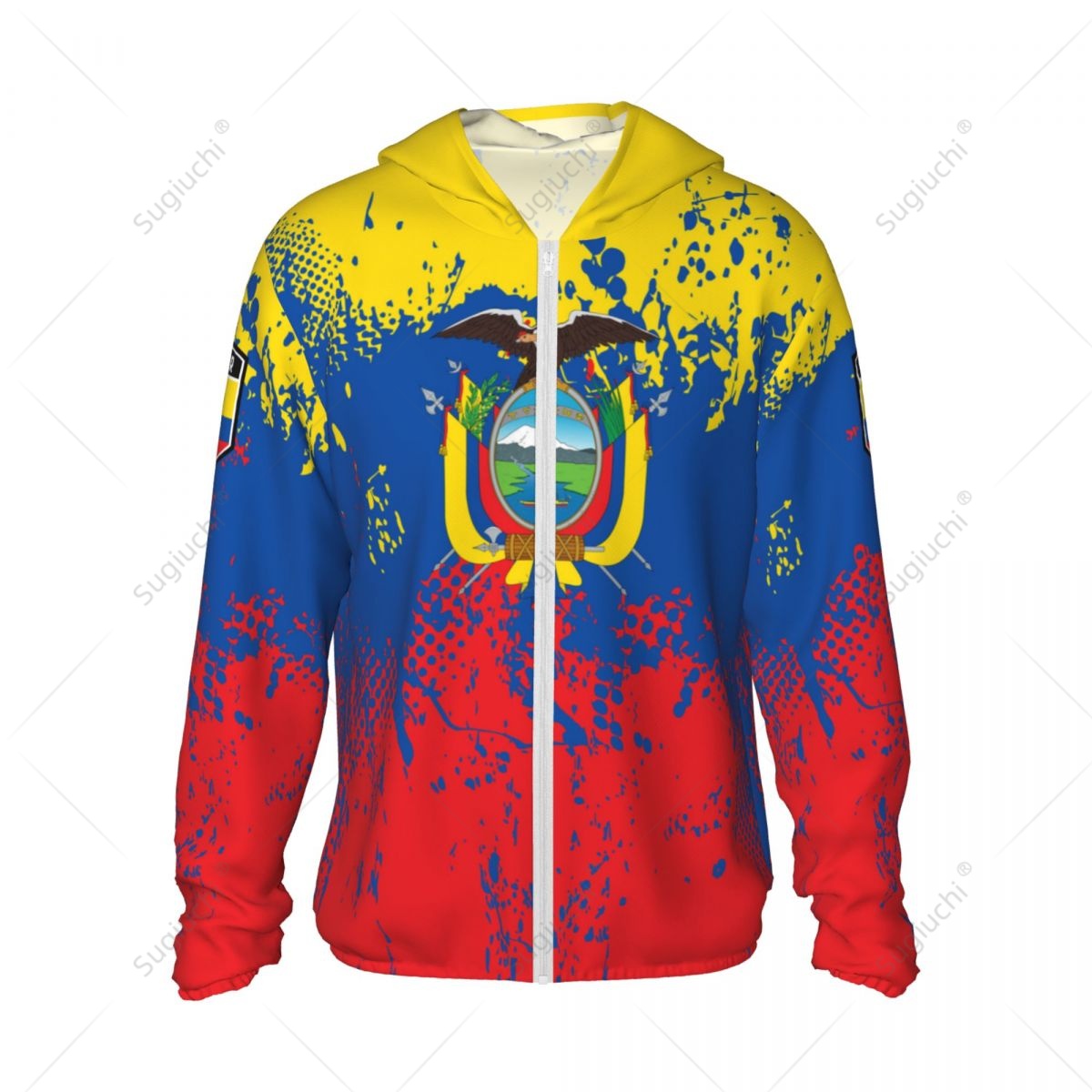 Ecuador Flag Sun Protection Ho - Fishing Hoodie avaliação e preço