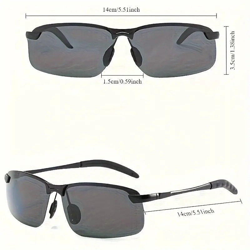 Black Polarized Photochromic S - Fishing Sunglasses Polarized avaliação e preço