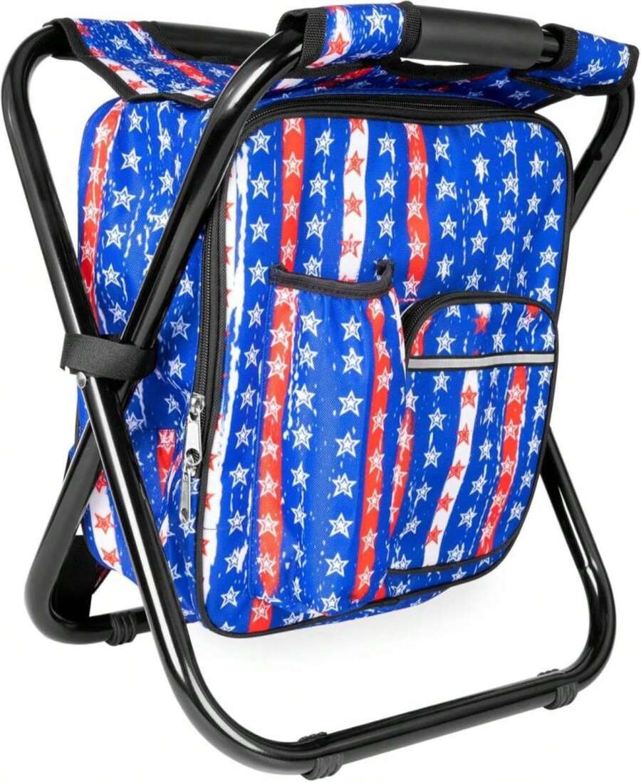 Portable Backpack Stool Foldin - Fishing Backpack avaliação e preço