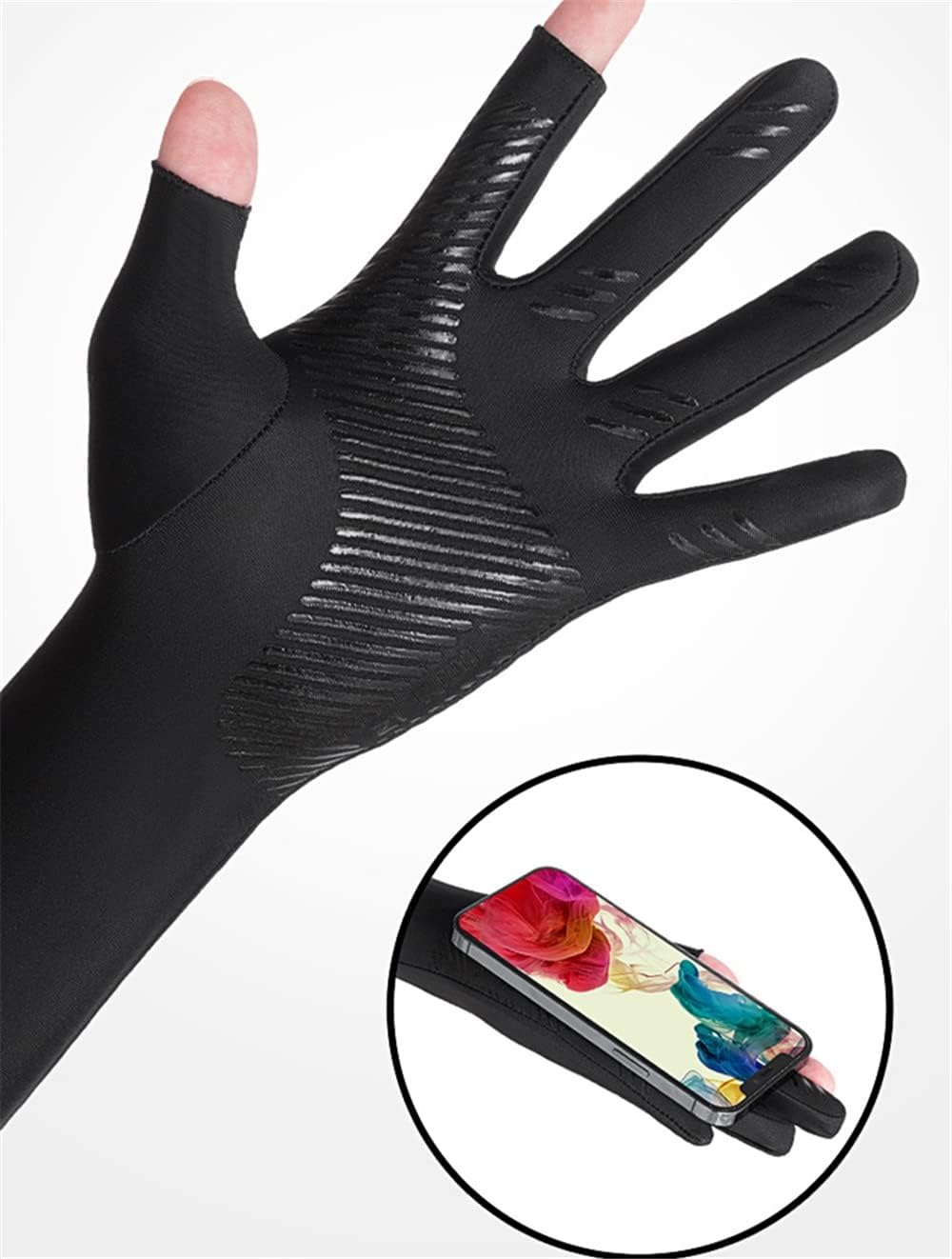 UV Protection Armsleeves with  - Fishing Gloves avaliação e preço
