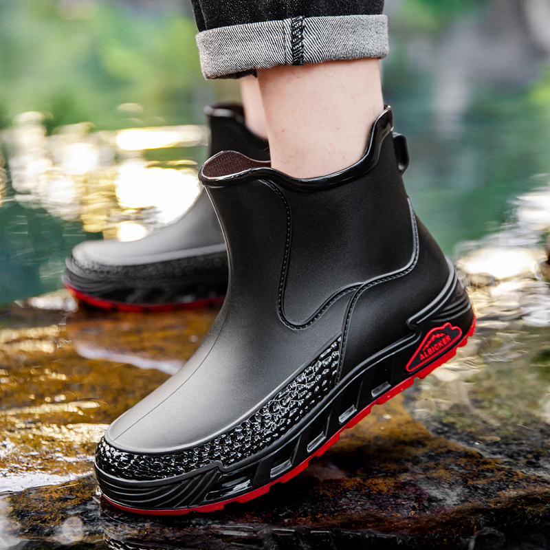 New Large Size Fashionable Rai - Fishing Boots avaliação e preço
