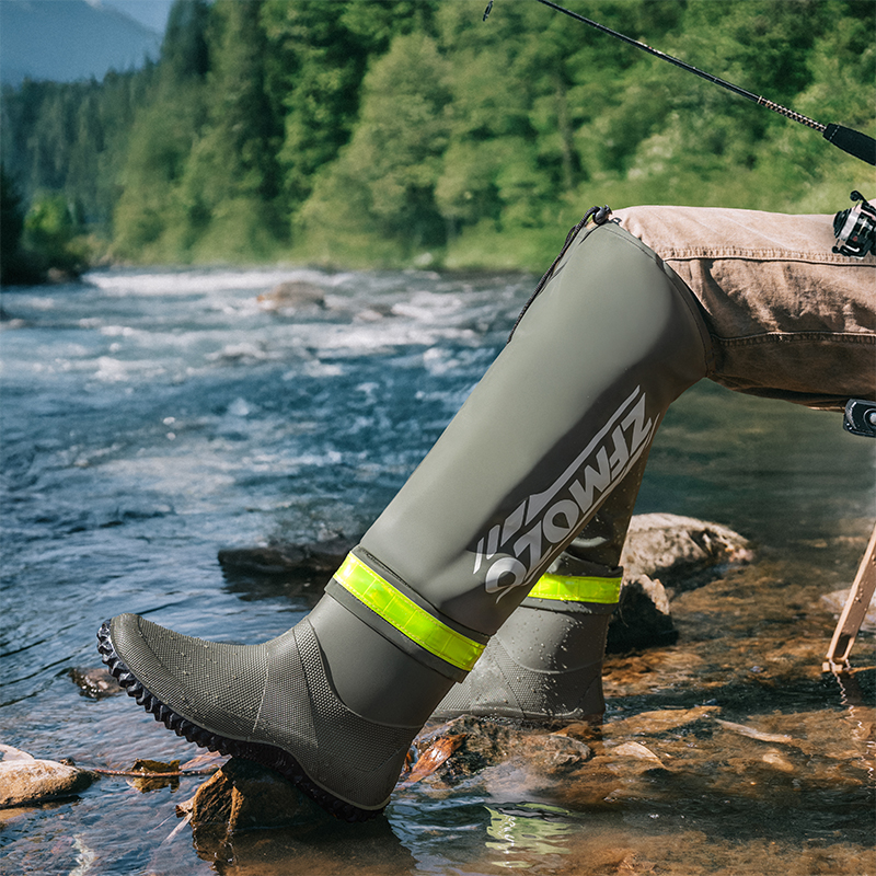 Foldable Outdoor High-top Rain - Fishing Boots avaliação e preço