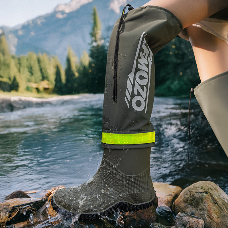 Foldable Outdoor High-top Rain - Fishing Boots avaliação e preço