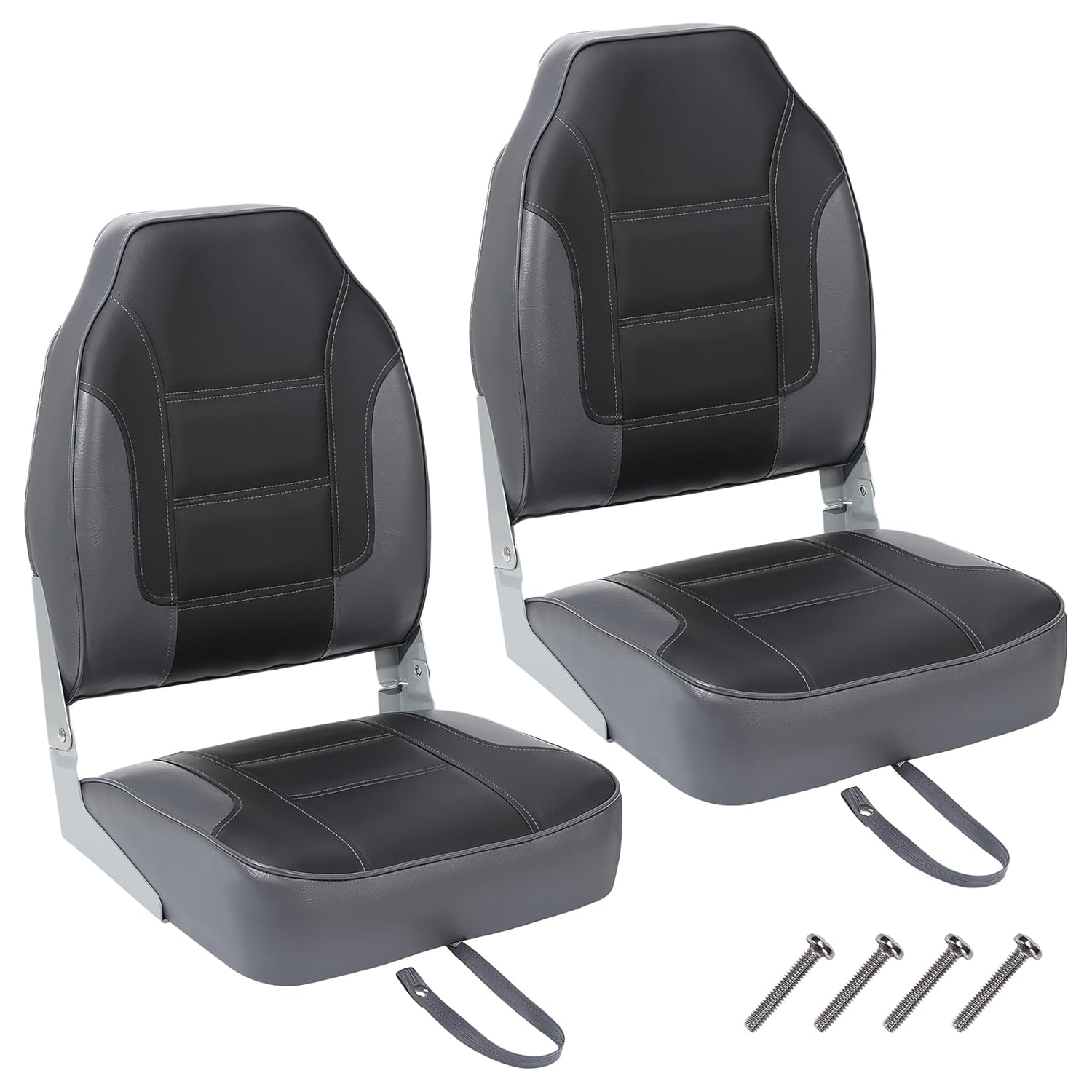 2 Pack Folding Boat Seats, Hig - Fishing Backpack avaliação e preço