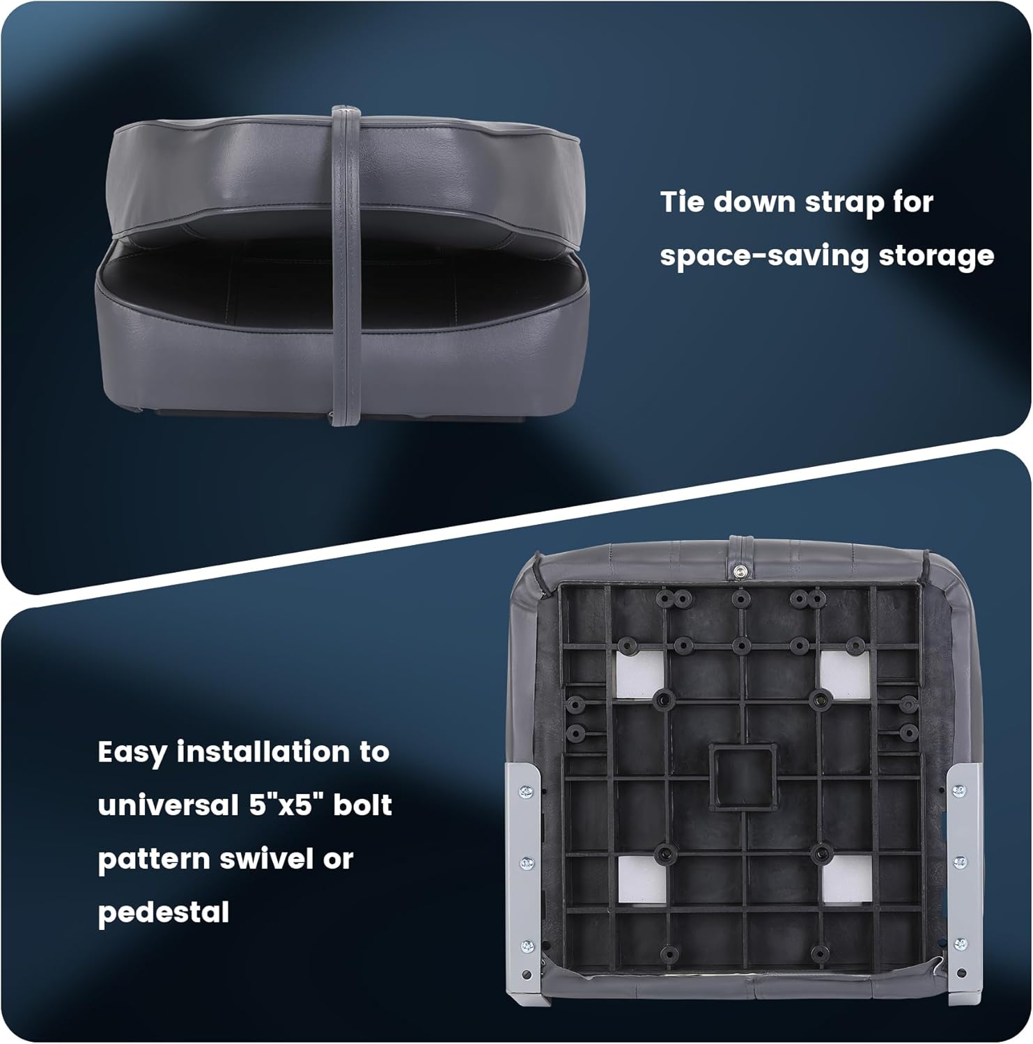 2 Pack Folding Boat Seats, Hig - Fishing Backpack avaliação e preço