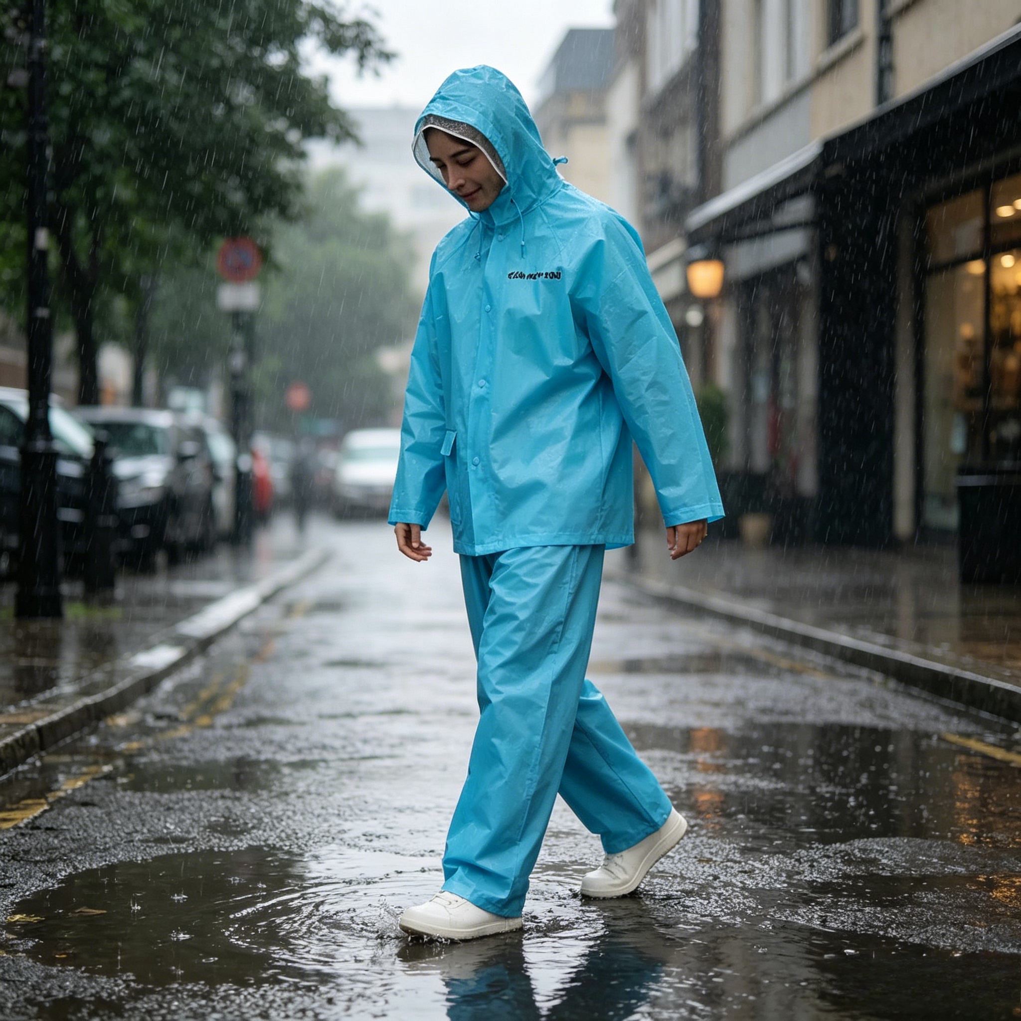 Packable Two Piece Waterproof  - Fishing Rain Suit avaliação e preço