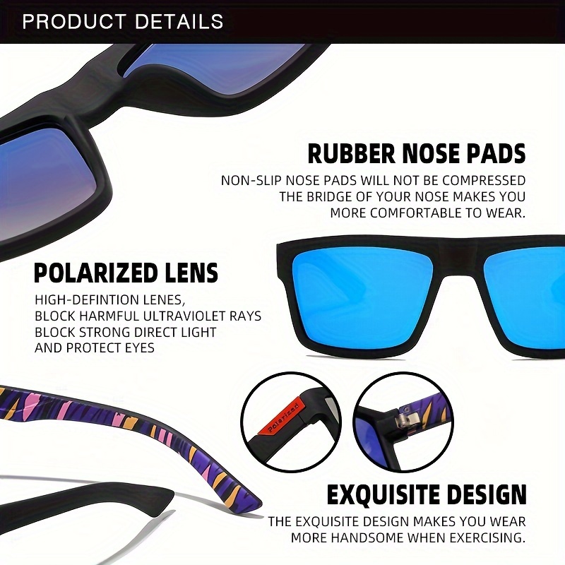 Fashion Travel Square Polarize - Fishing Sunglasses Polarized avaliação e preço