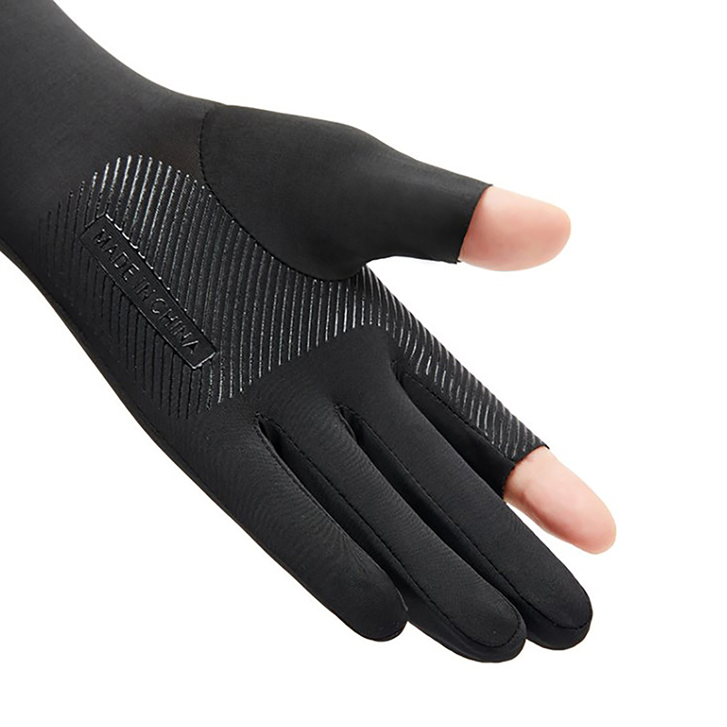 New Men's Fishing Sunscreen Ar - Fishing Gloves avaliação e preço