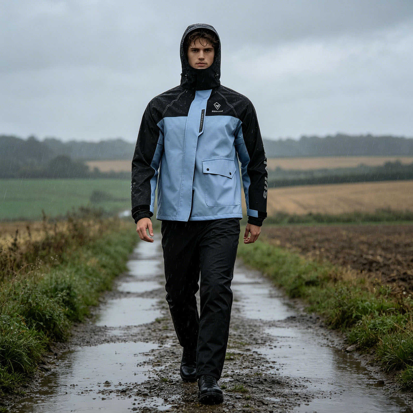 Motorcycle Rain Suit for Men & - Fishing Rain Suit avaliação e preço