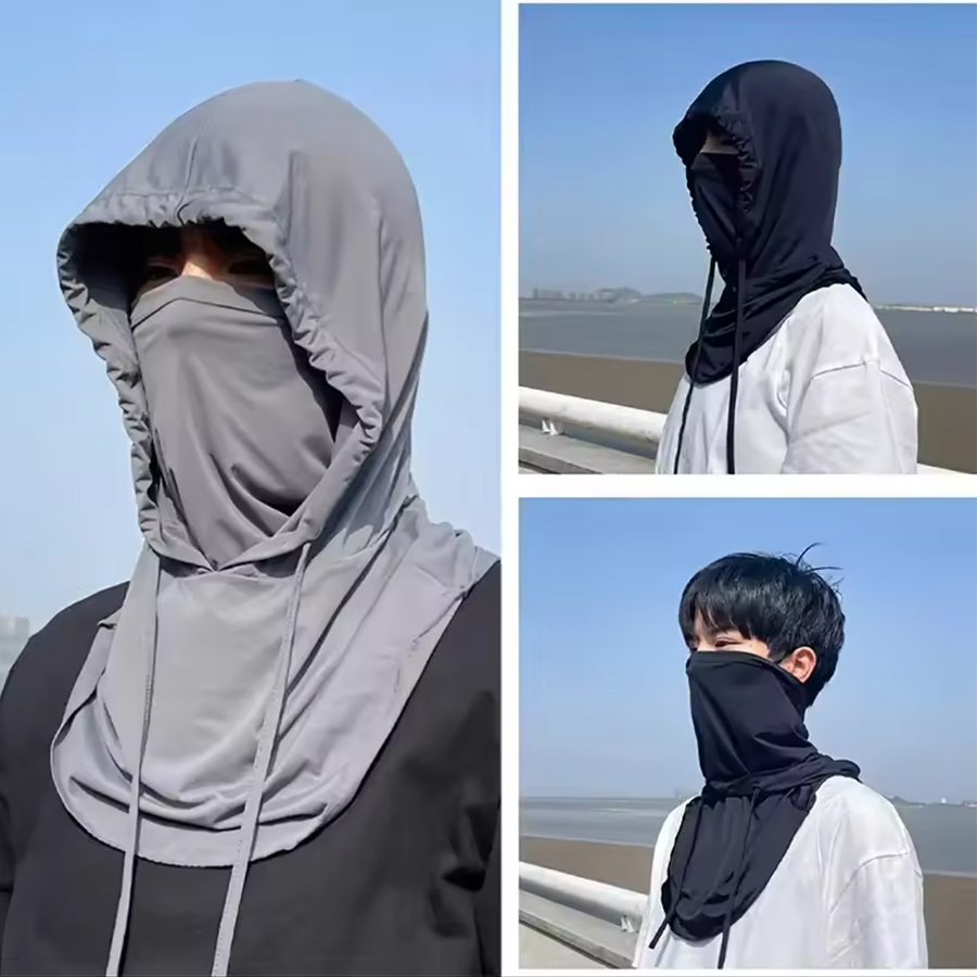 360 Degree Lightweight Cooling - Fishing Mask Sun Protection avaliação e preço
