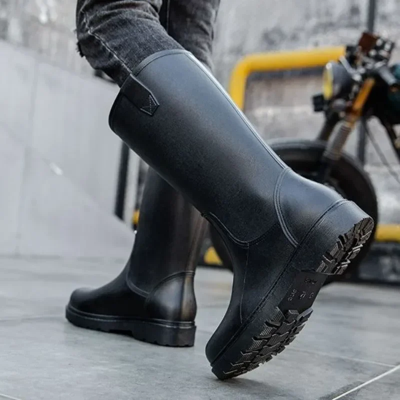 Rain Boots for Men Gum Fishing - Fishing Boots avaliação e preço