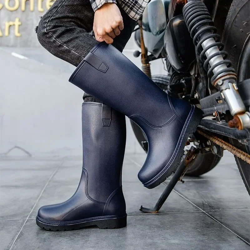 Rain Boots for Men Gum Fishing - Fishing Boots avaliação e preço