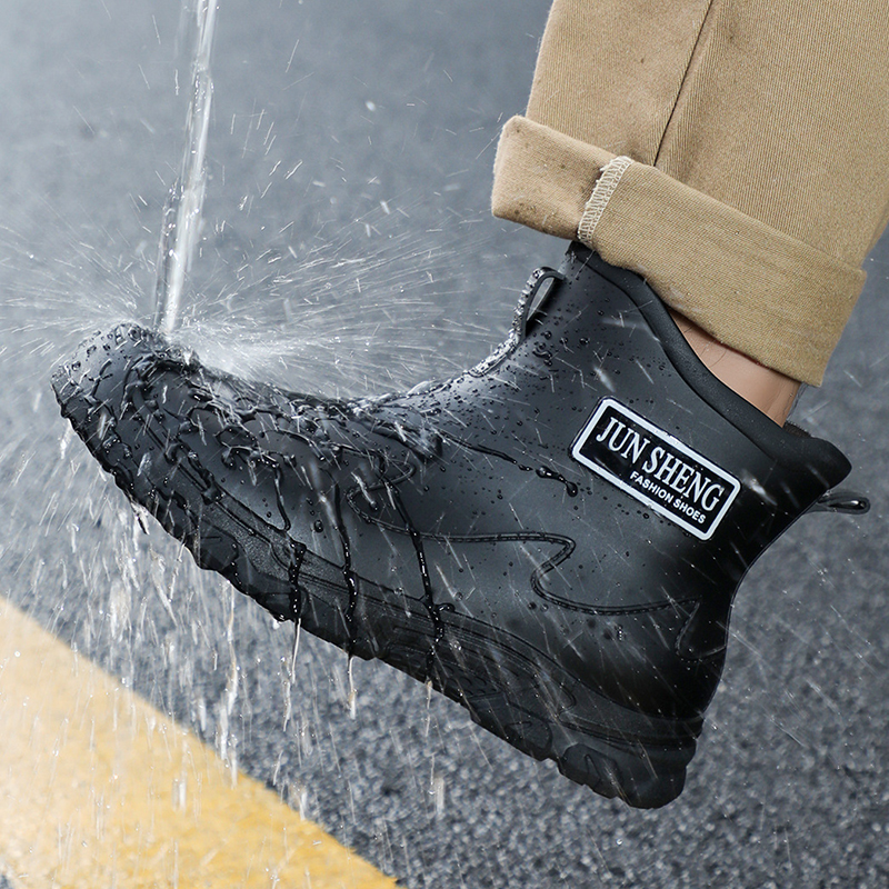 Waterproof Cross-Border Men's  - Fishing Boots avaliação e preço