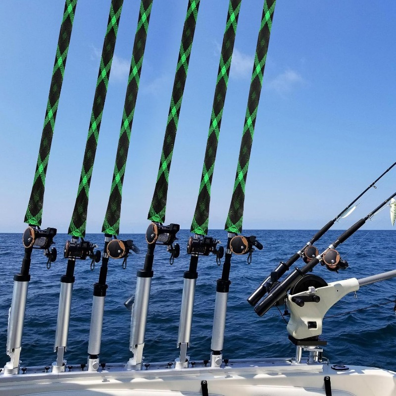 Reusable Fishing Rod Protector - Fishing Socks avaliação e preço