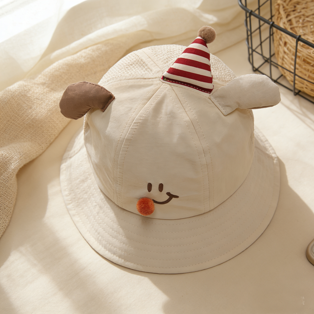 Cute birthday-themed embroider - Fishing Hat avaliação e preço