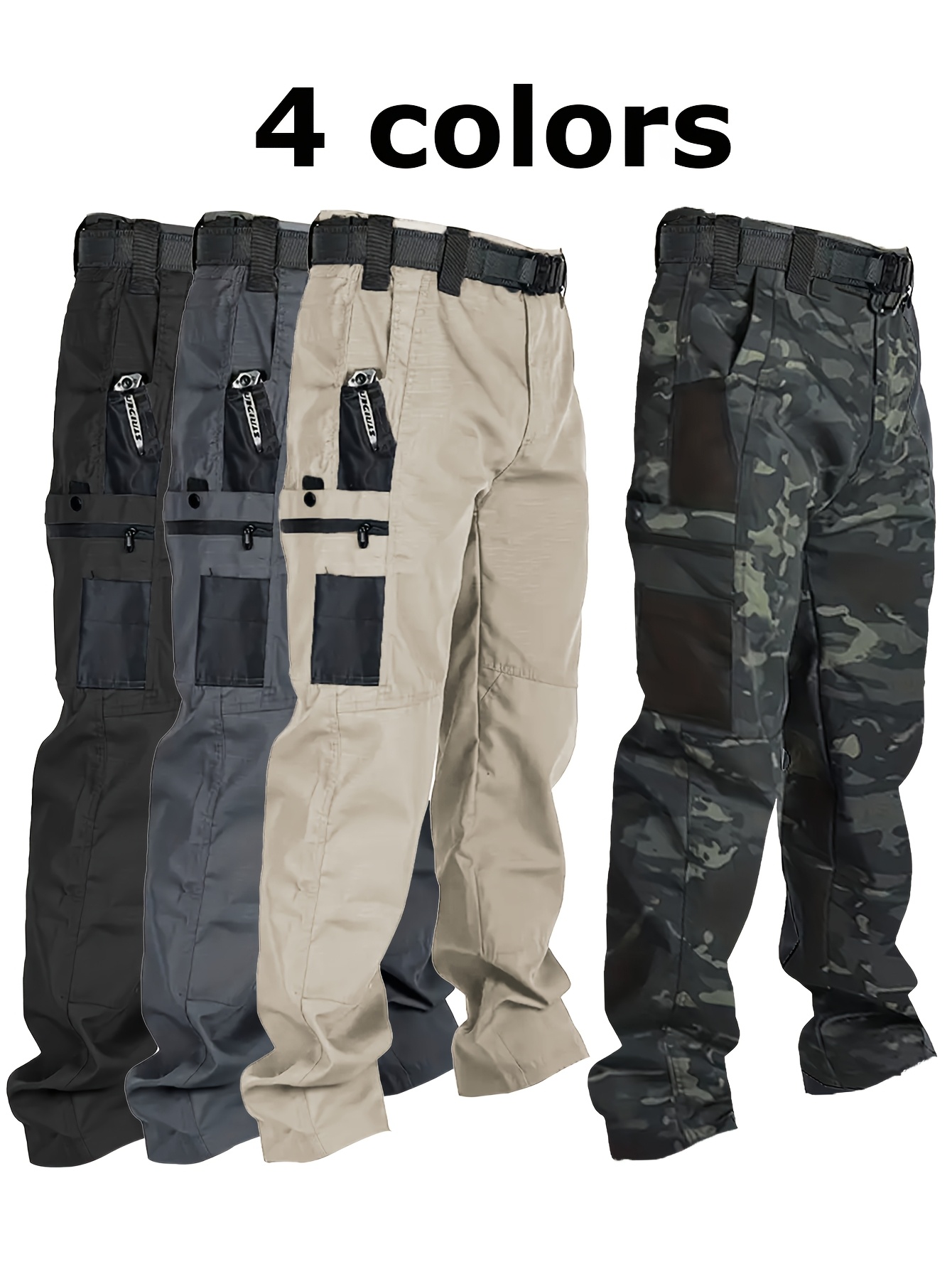 High Quality Men's Tactical Ca - Fishing Pants Waterproof avaliação e preço