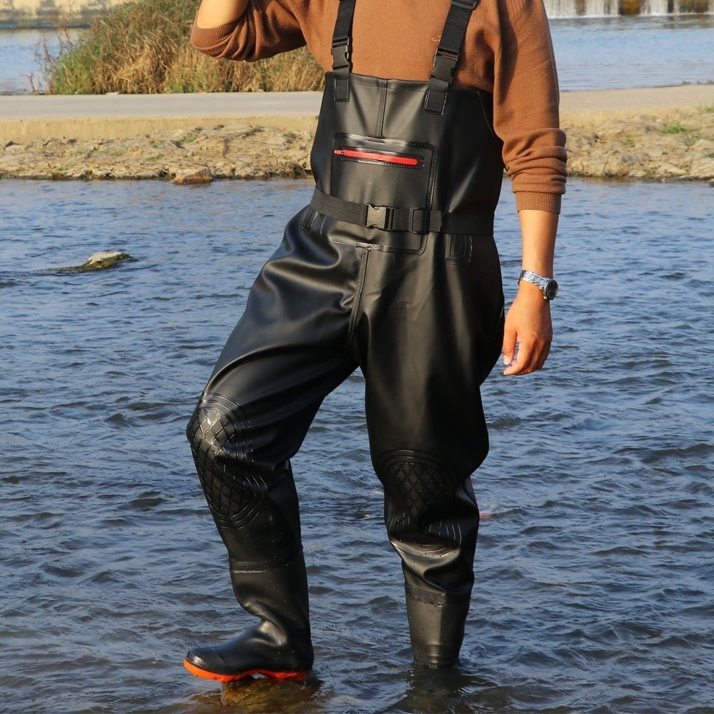Useful PVC Fishing Suit Double - Fishing Waders avaliação e preço