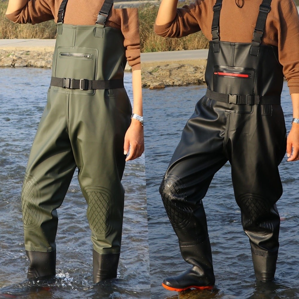 Useful PVC Fishing Suit Double - Fishing Waders avaliação e preço