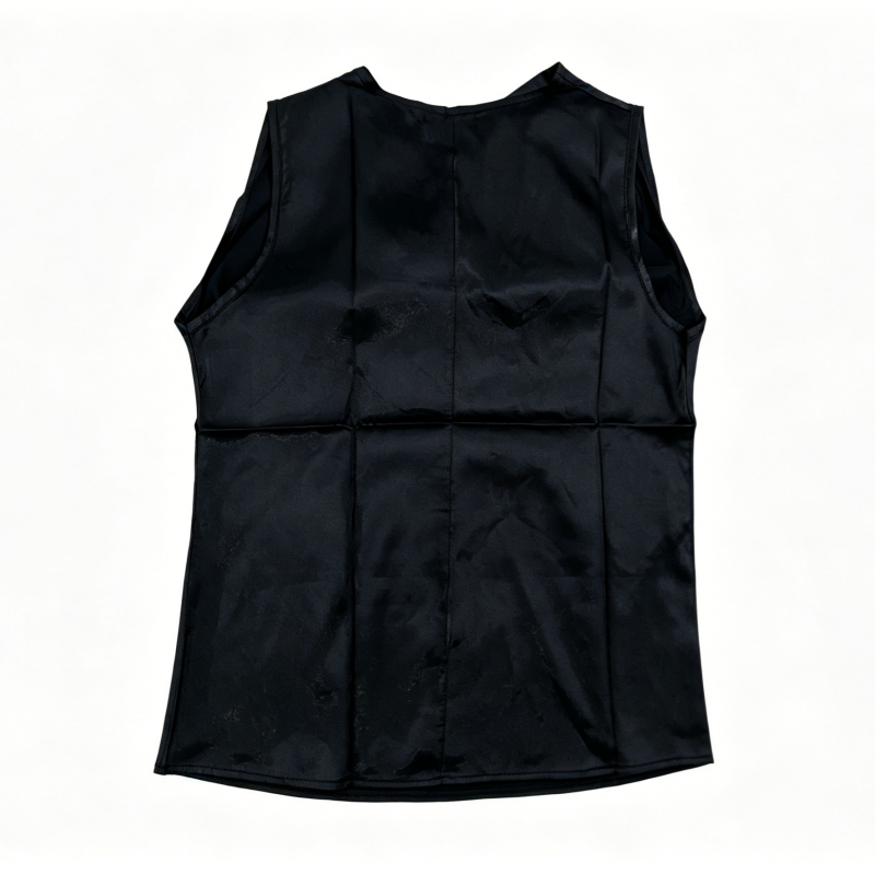 Spring and summer silky satin  - Fishing Vest avaliação e preço