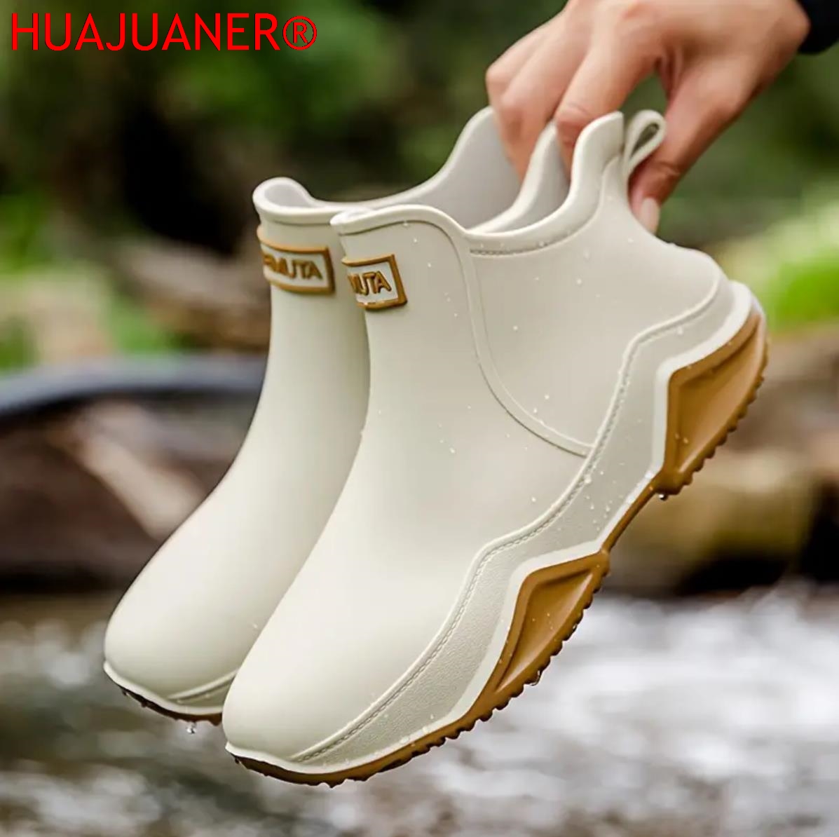 Men's Rain Boots for All Seaso - Fishing Boots avaliação e preço
